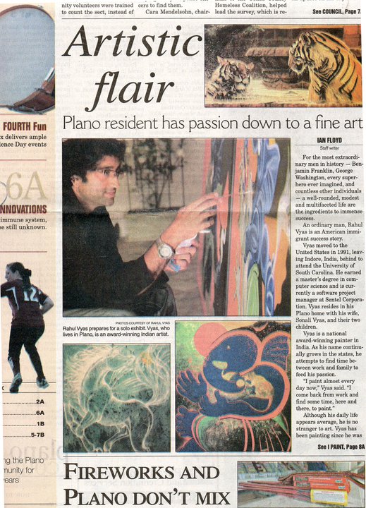 Plano Star
          Courier front page
