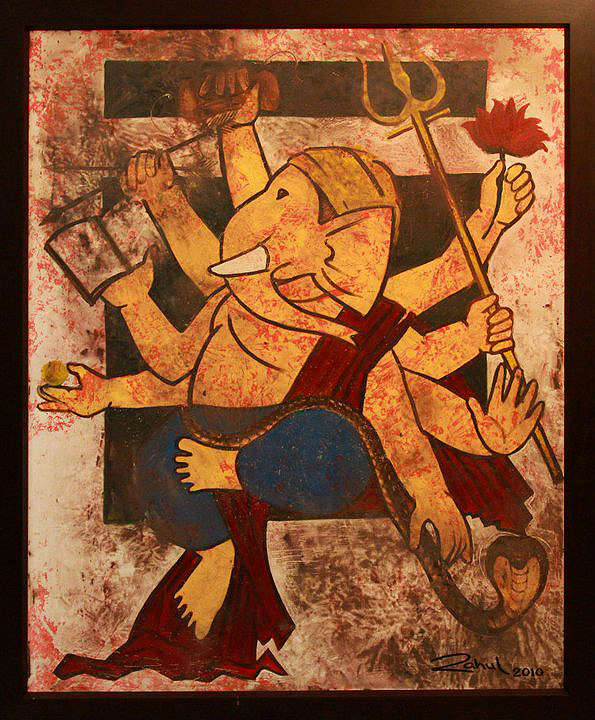 AshtBhujaDhari Ganesh
